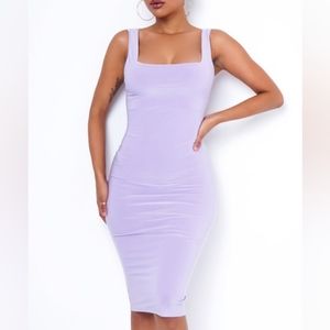 Lavender Mini Dress